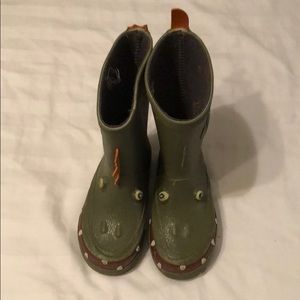 Kids Dinosaur rain boots